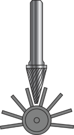 Бор фреза BEST CARBIDE 707-SM3M DC - Бор фреза BEST CARBIDE 707-SM3M DC