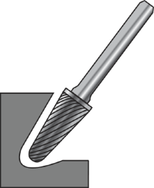 Бор фреза BEST CARBIDE 705-SL4M - Бор фреза BEST CARBIDE 705-SL4M