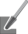 Бор фреза BEST CARBIDE 705-SL4M - Бор фреза BEST CARBIDE 705-SL4M