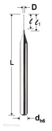 Сверло KYOCERA SGS 07839 1,12 DRILL 2FL - Сверло KYOCERA SGS 07839 1,12 DRILL 2FL