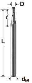 Фреза KYOCERA SGS 01964 2,50 ENDMILL 2FL BN - Фреза KYOCERA SGS 01964 2,50 ENDMILL 2FL BN