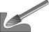 Бор фреза BEST CARBIDE 707-SF5M-A DC TiAlN - Бор фреза BEST CARBIDE 707-SF5M-A DC TiAlN