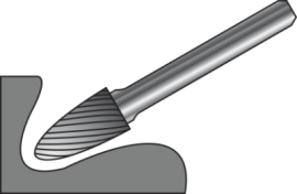 Бор фреза BEST CARBIDE 707-SF7M DC - Бор фреза BEST CARBIDE 707-SF7M DC