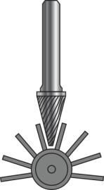 Бор фреза BEST CARBIDE 709-SM5M CC - Бор фреза BEST CARBIDE 709-SM5M CC