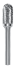 Бор фреза C5M06DC (12.7x25x6x70) URIS - Бор фреза C5M06DC (12.7x25x6x70) URIS