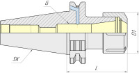 Патрон цанговый VTM VTM004661 SK40-ER25-070 AD+B